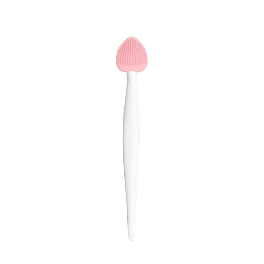 Brosse Nettoyante pour le Visage - DoubleSilkBrush™ - Cœur Rose