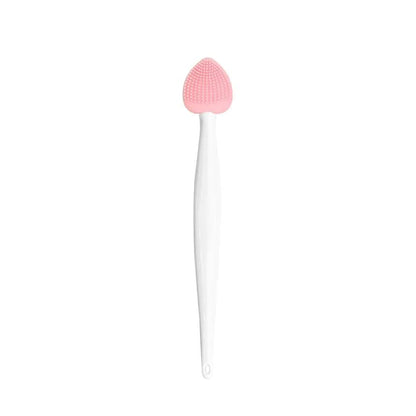 Brosse Nettoyante pour le Visage - DoubleSilkBrush™ - Cœur Rose