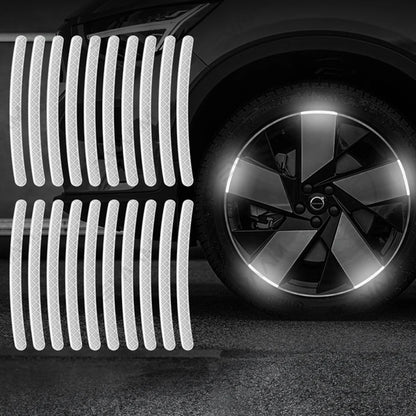 AUTOCOLLANT VOITURE - GlowWheel™ - Blanc