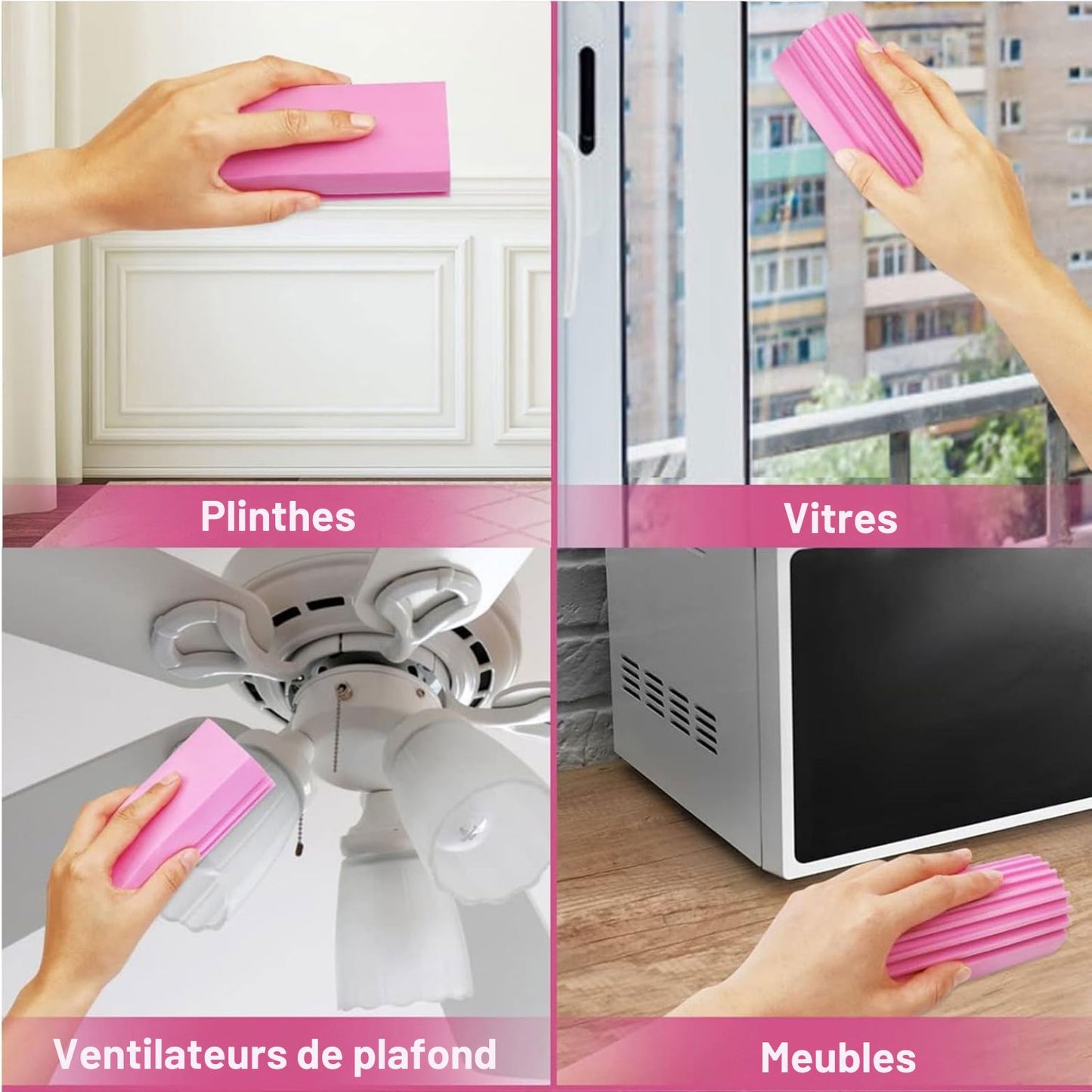 Eponge Vaisselle - MagicAbsorb™ - Rose