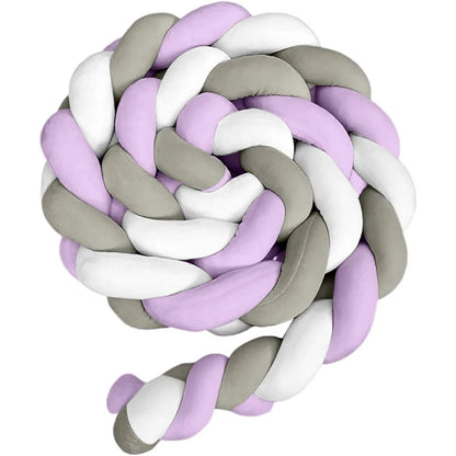 Tresse de Lit - WrapNest™ - Blanc Gris Mauve