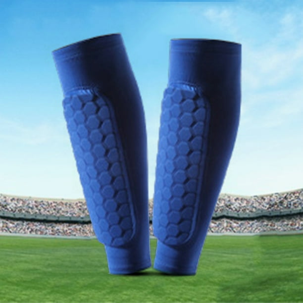 Protège Tibia - FootballLegSleeves™ - Bleu