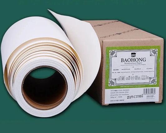 RollPaper™ - Watercolor paper roll