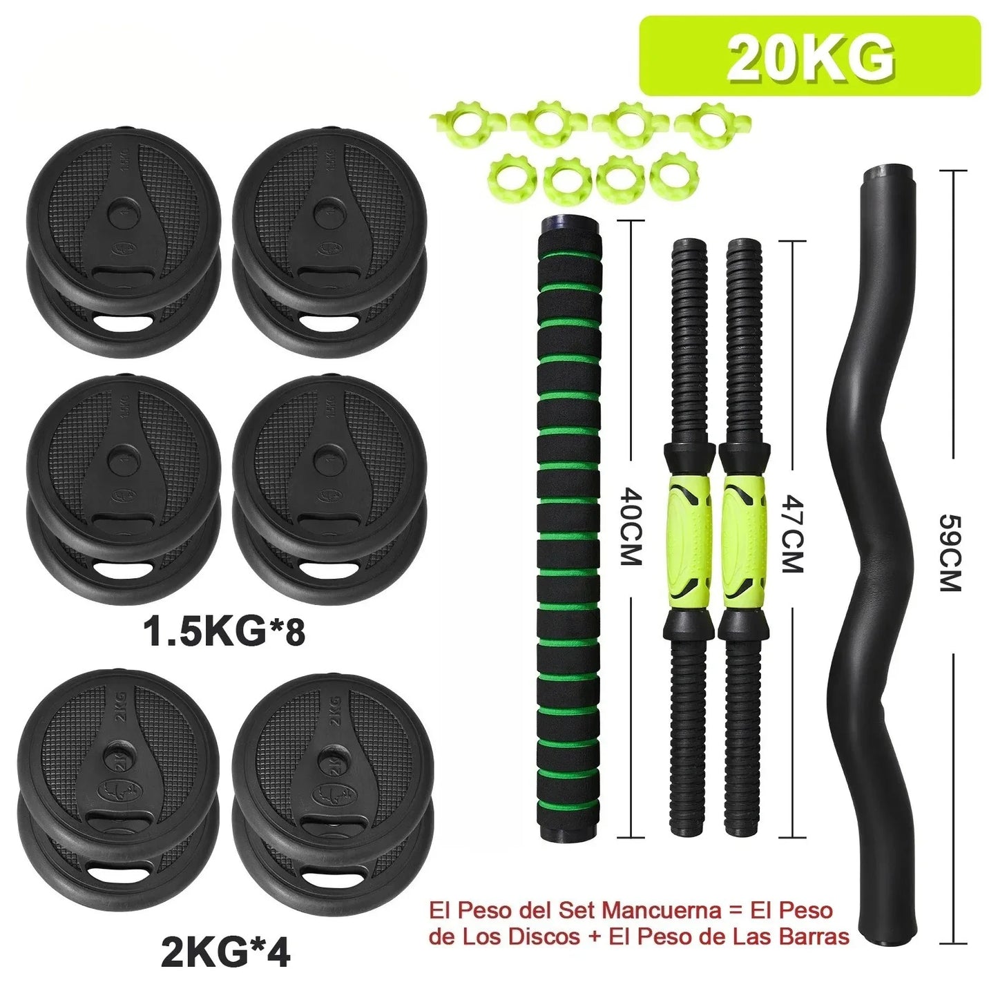 HALTERES - AdjustableDumbbellSet™