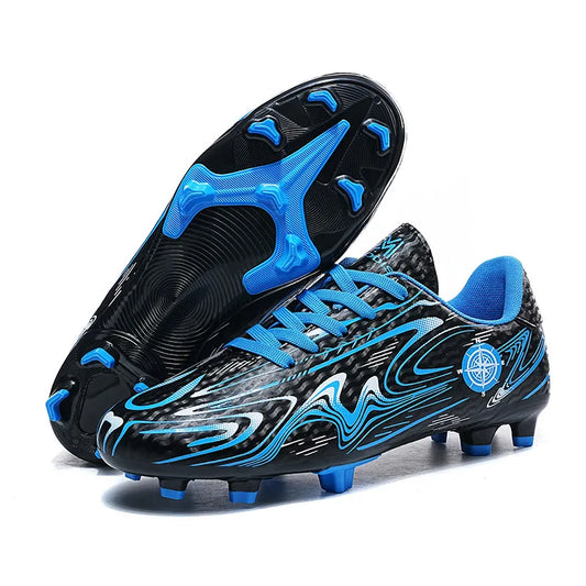 Chaussures de Football - GoldenSoccerShoes™ - Noir