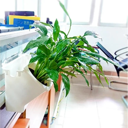 Pot de Fleurs - VerticalGardenFlowerPot™ - Blanc