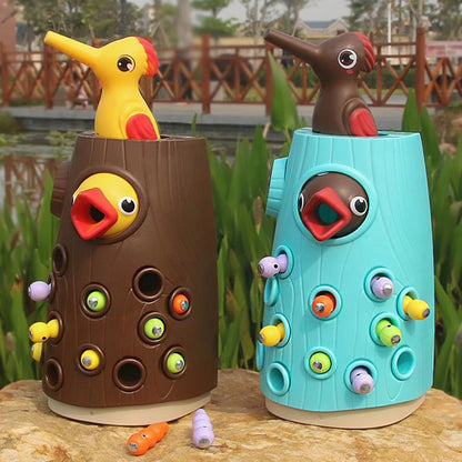 MontessoriBird™ - Jouet oiseau tronc Montessori
