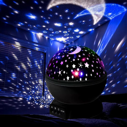 Veilleuse Bébé - StarlightSpinner™ - Noir