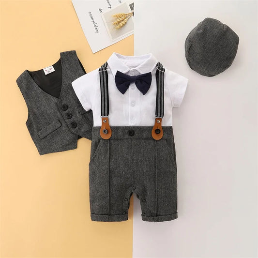 Costume Bebe - BabyGentlemanSet™ - Gris