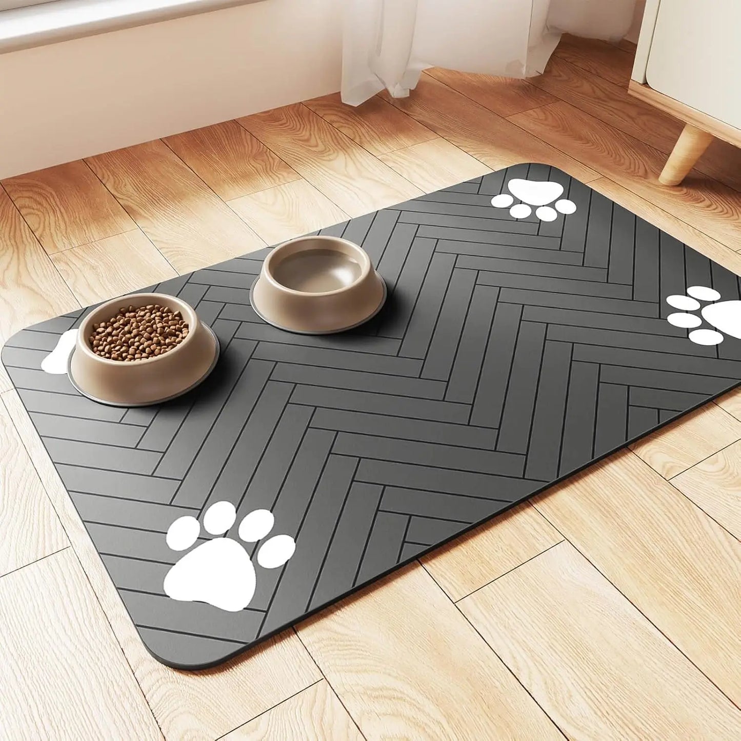 Tapis en Silicone - MatClean™ - Beige