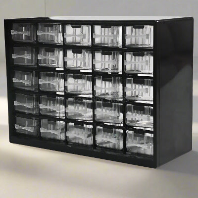 Boîte de Rangement  - StoragePartsBox™ - Noir