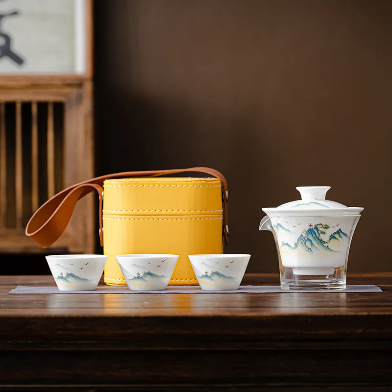 Service à Thé - PorceLuxe™ - Mont Kiso