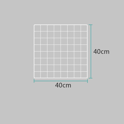 Rangement Mural - ClutterGrid™ - Grille Blanche