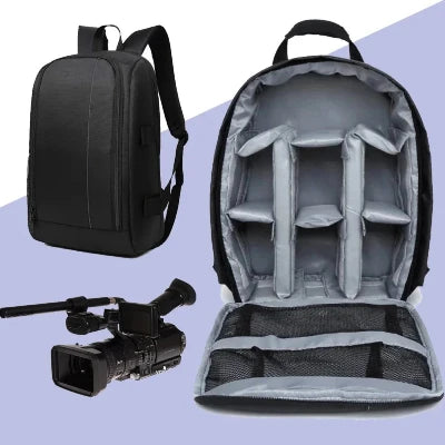 Sac appareil photo - MultifunctionalBackpack™ - Gris