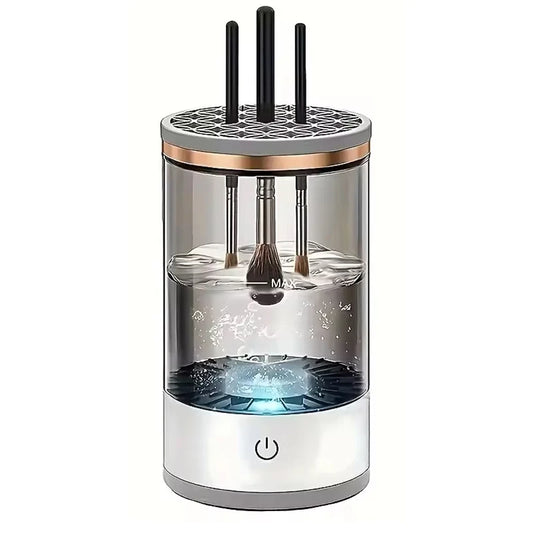 Nettoyeur Pinceau Maquillage - ElectricBrushCleaner™ - Noir