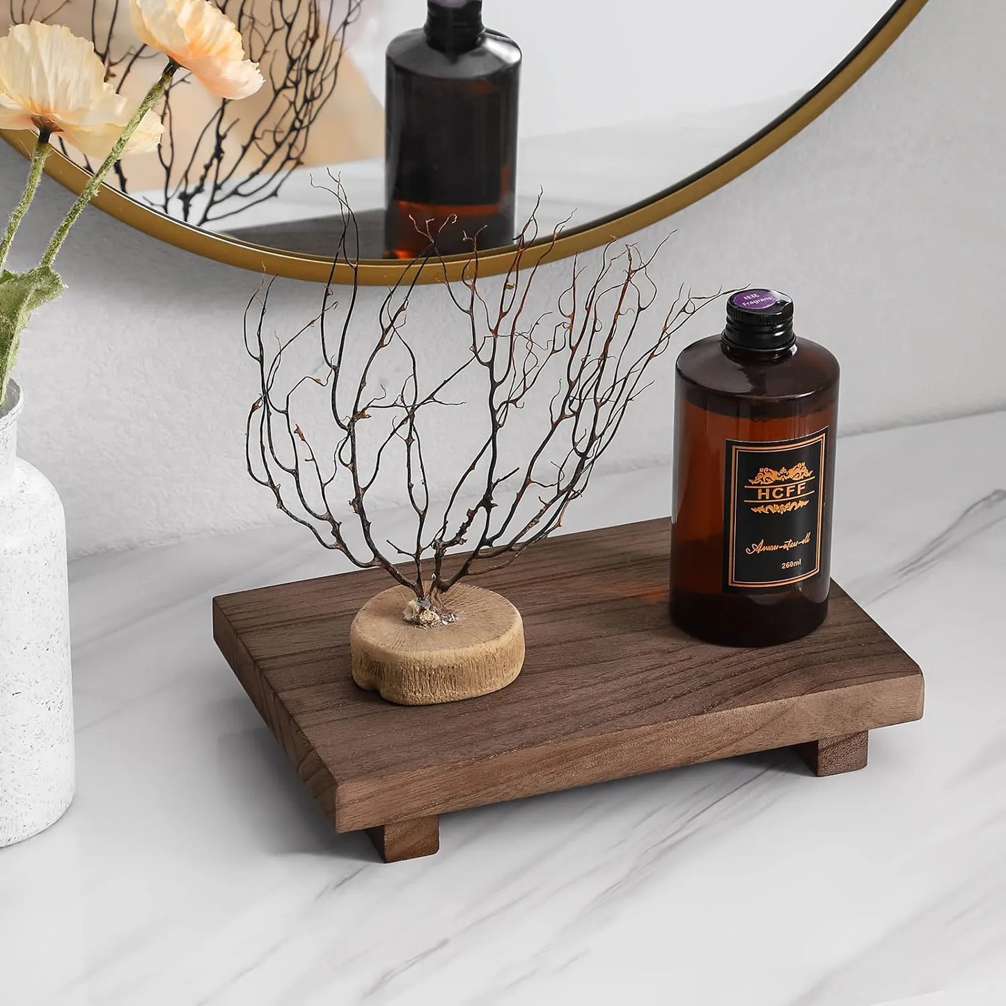 Plateau en Bois - WoodNestTray™ - Marron