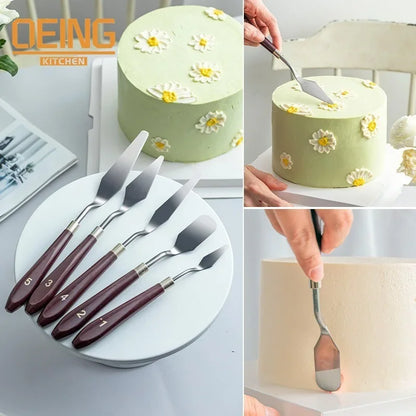 Éclatd'AcierPâtissier™ | Spatule à gâteau en acier inoxydable