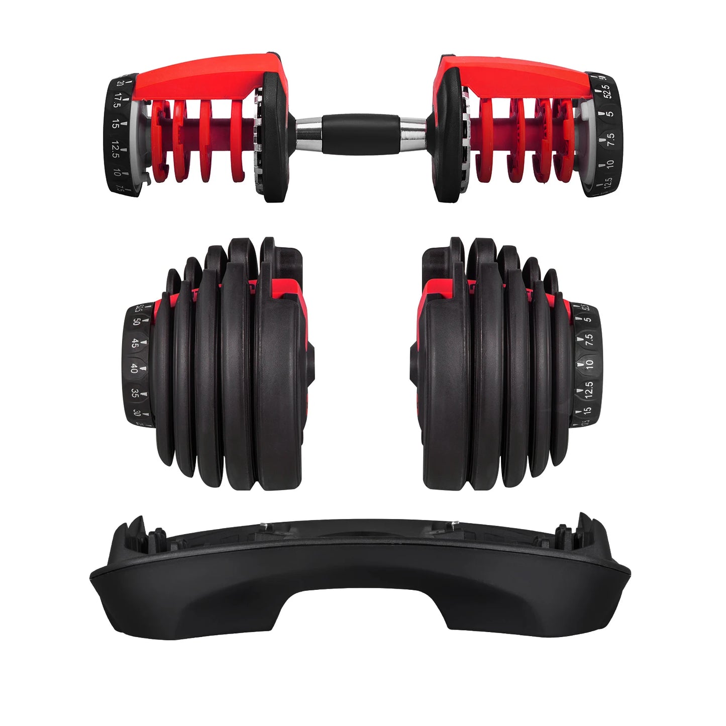 HALTERES - FitnessAdjustableSteelDumbbell™