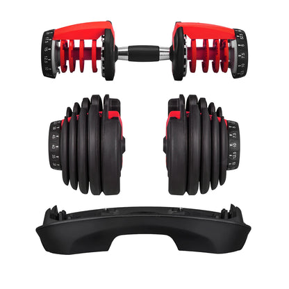 HALTERES - FitnessAdjustableSteelDumbbell™