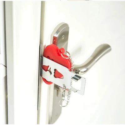 Serrure de porte - SecurityDoorLock™ - Rouge