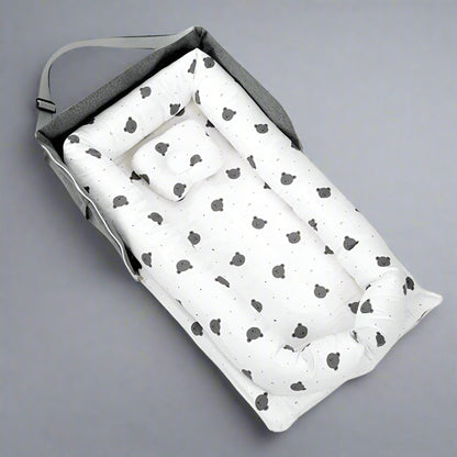 Lit de Voyage Bébé - PortableBabyBed™ - Ours