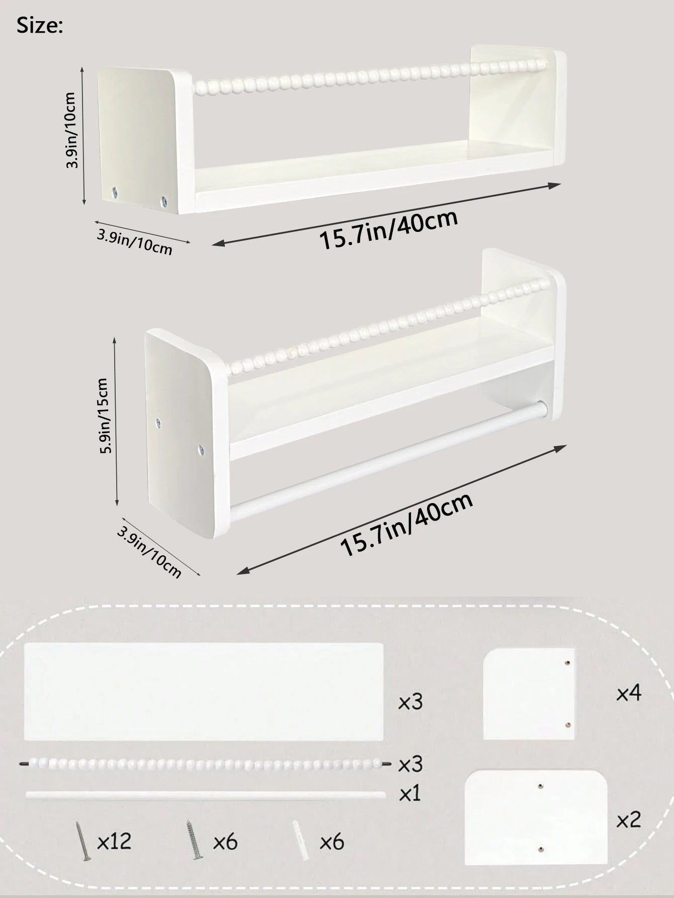 NaturaLire™ – Étagère Murale
