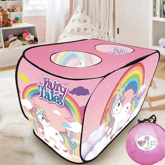 Tente de Jeu Enfant - TenteMagik™ - Tente Licorne Rose