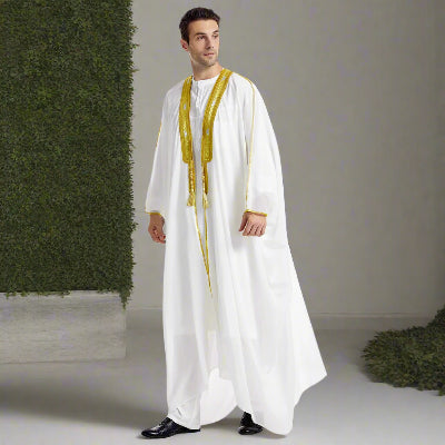 Caftan Homme - JubbaElite™ - Blanc