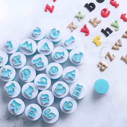 Moule à patisserie - BakingPastryDecoration™ - Alphabet Minuscule