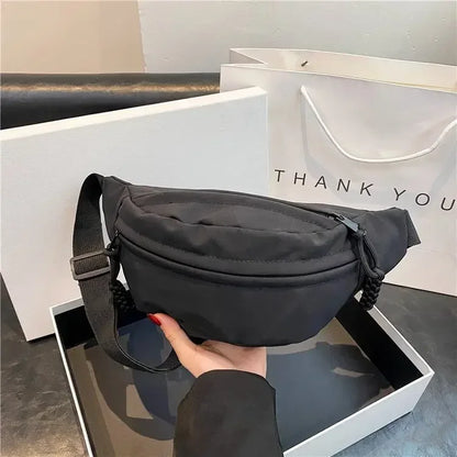 Sac Banane - UrbanCrossBodyBag™ - Noir
