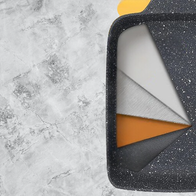 Poêle à granulés - AntiScaldingPan - Gris