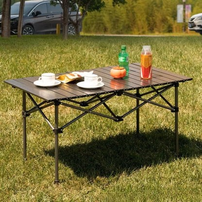 Table Pliante Camping - CampFlex™ - Noir