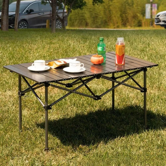 Table Pliante Camping - CampFlex™ - Noir