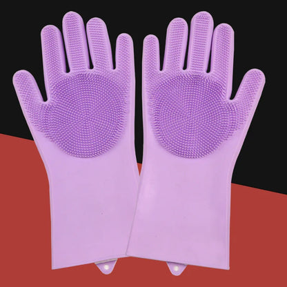 Gant de Toilettage - GroomGlove™ - Violet