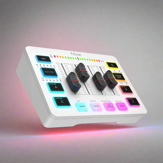 Carte Son - SoundMixerForStreaming™ - Blanc