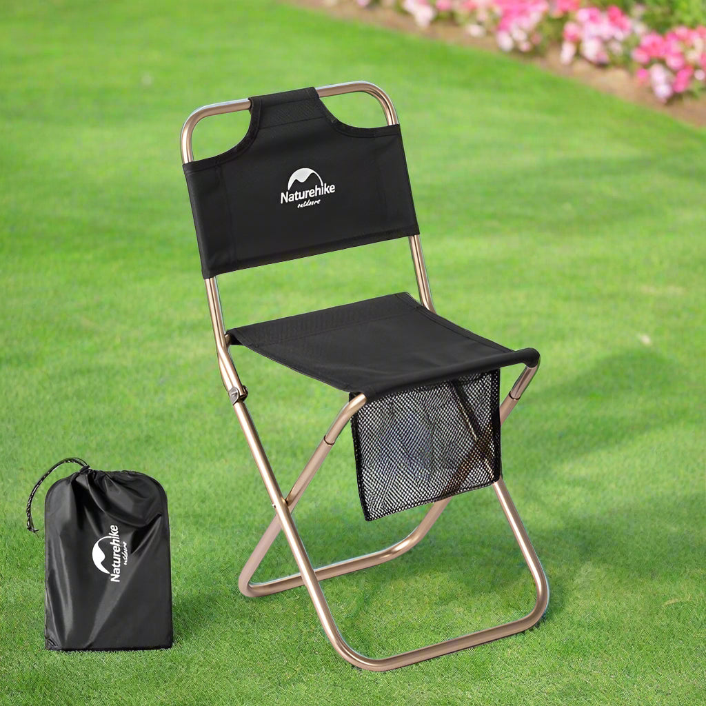 Chaise de Camping - NaturehikeChair™ - Noir