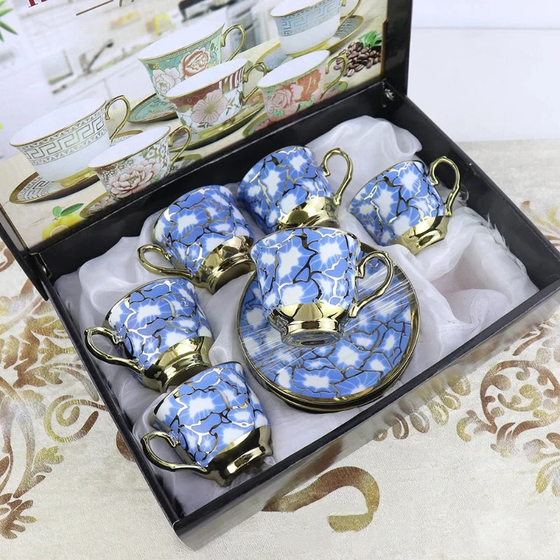 Service à Café - GoldenEdgeElegance™