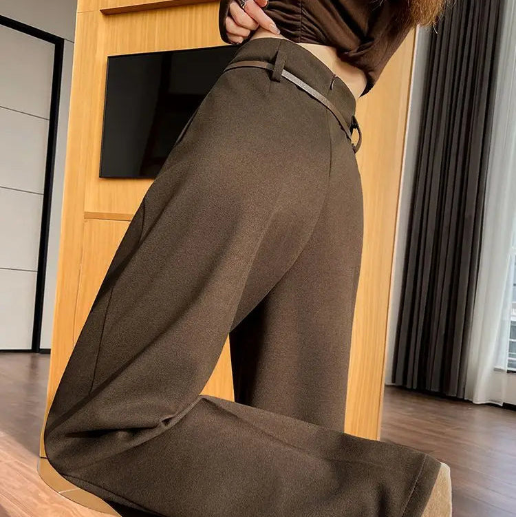 Pantalon Taille Haute Femme - WideChic™