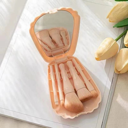 Kit Pinceaux Maquillage - MiniMakeupBrushSet™ - Rose