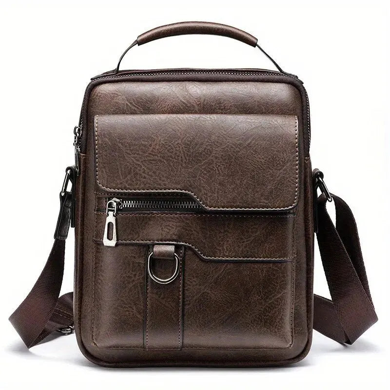 Sac à Dos en Cuir - BriefCaseBackpack™ - Auburn