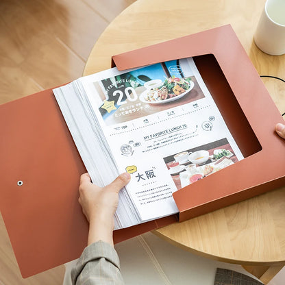 Classeur - OfficeDocumentBox™ - Marron