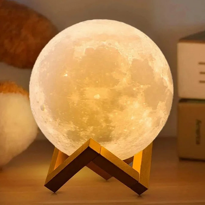 Lampe Lune - MoonAura™ - Ambre