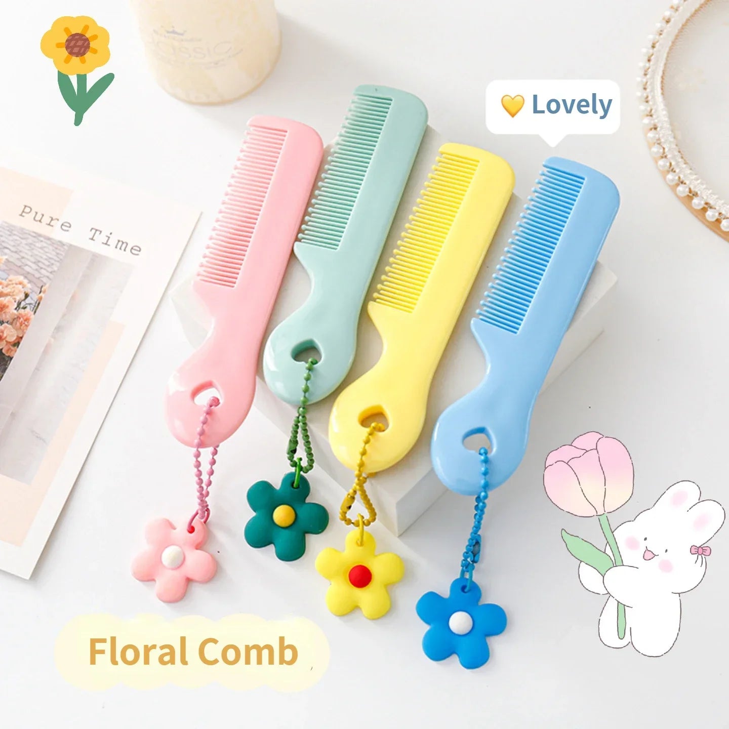 Peigne Bebe - KawaiiComb™ - Poule