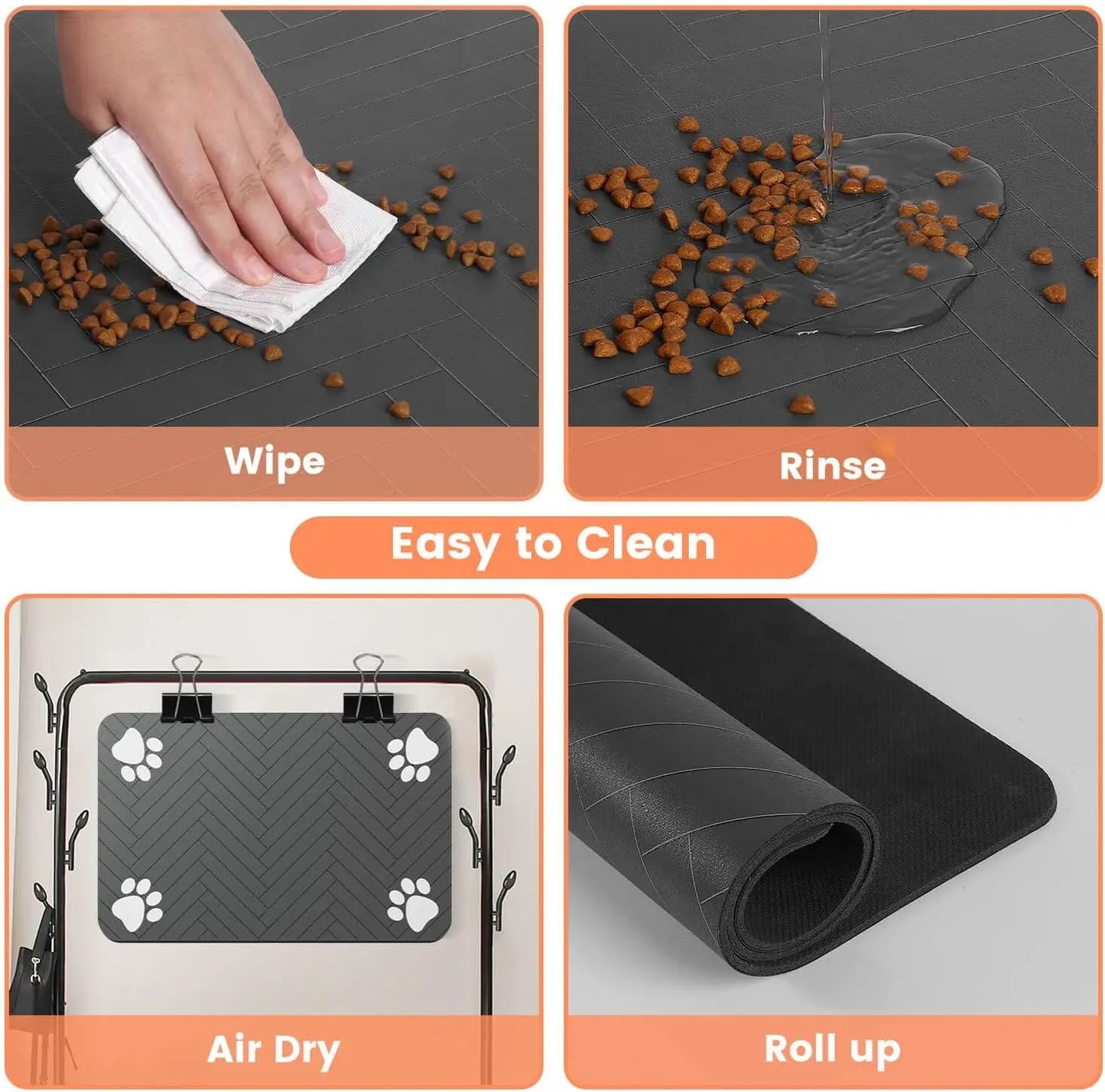 Tapis en Silicone - MatClean™ - Beige