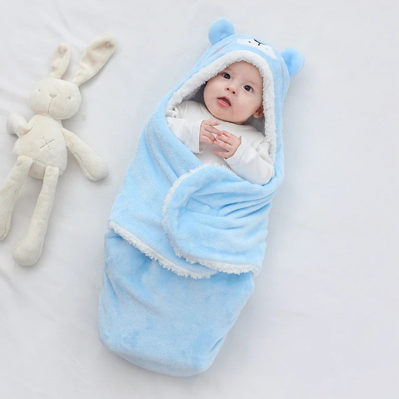 Nid d'Ange Bébé - WarmCocoon™ - Bleu