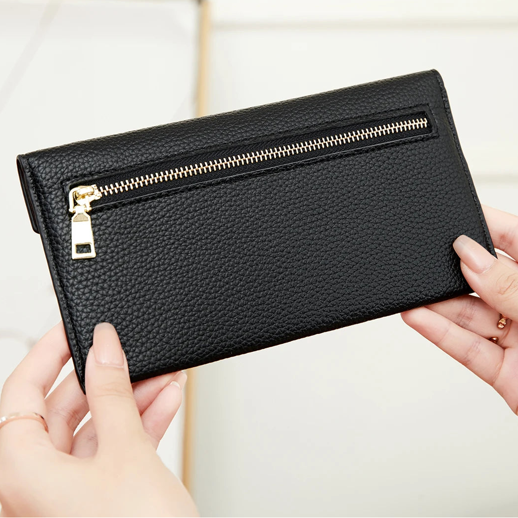LitchiSecur™ – Portefeuille en cuir