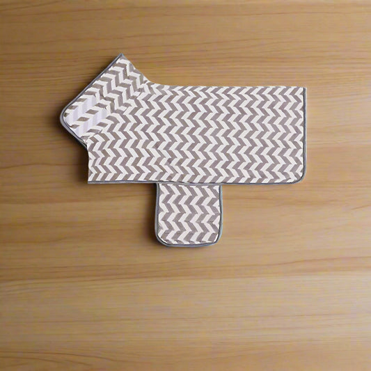 Peignoir pour Chien - PawDryRobe™ - Gris