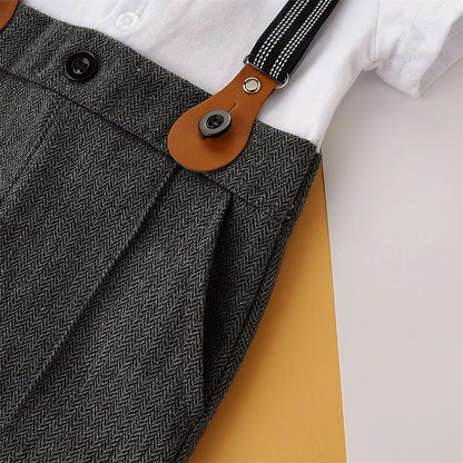 Costume Bebe - BabyGentlemanSet™ - Gris
