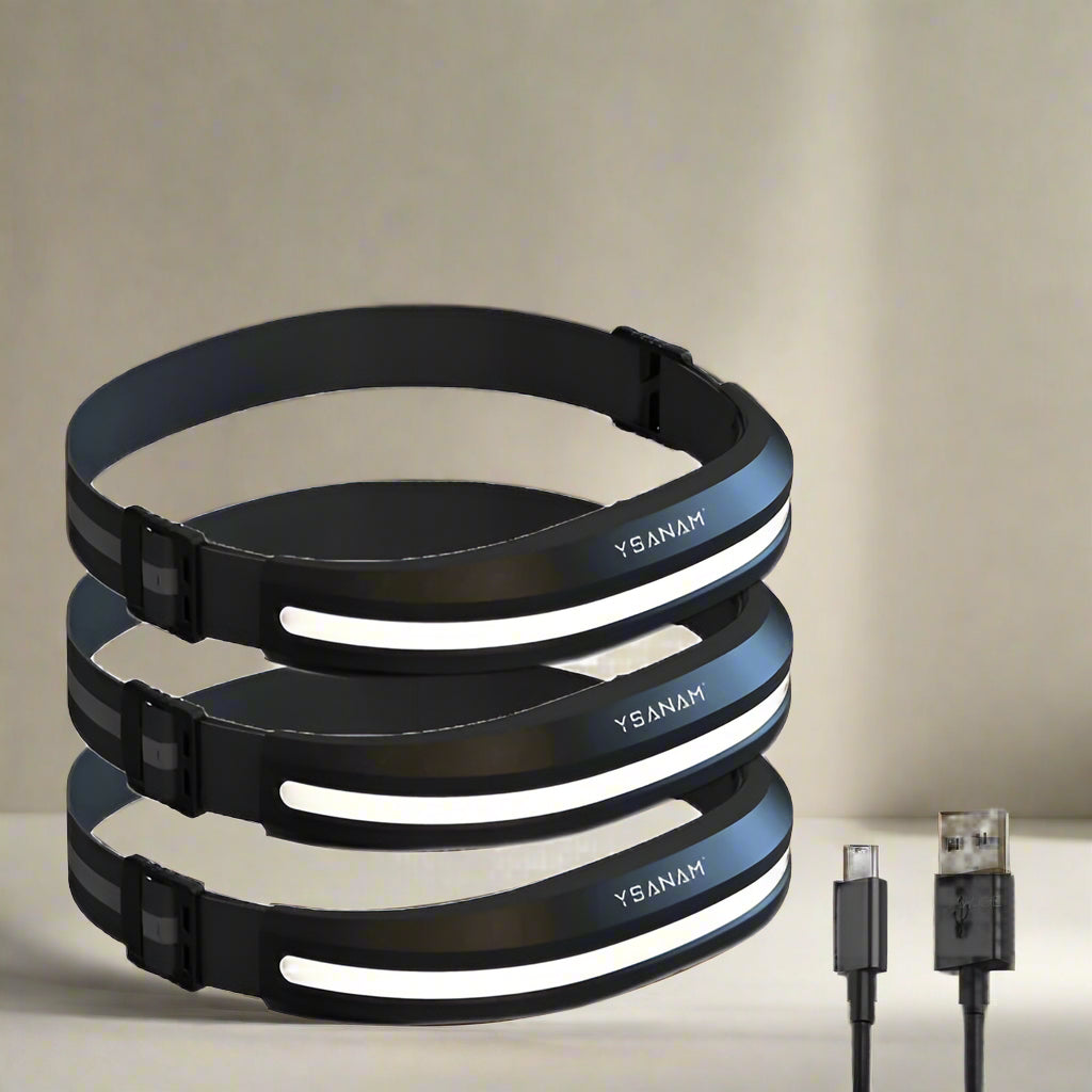 Lampe Frontale - PortableHeadlamp™ - Noir