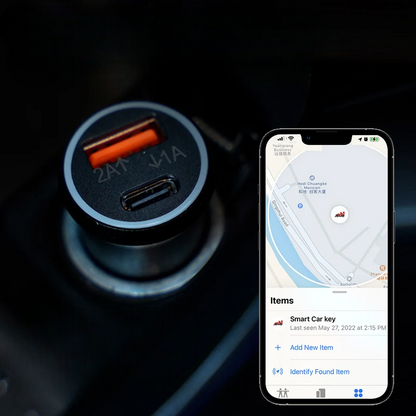 Traceur GPS Voiture - WirelessGPSTracker™ - Noir